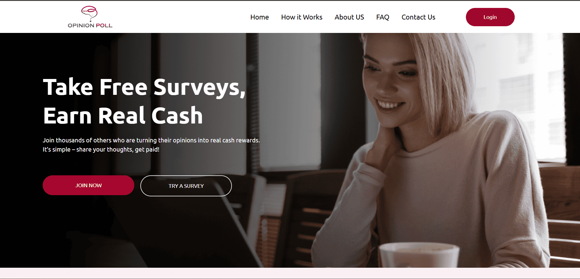 Opinion Poll Website